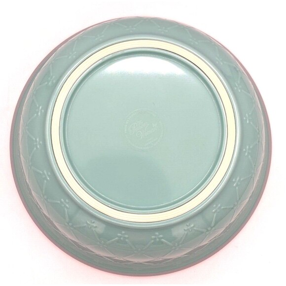 Pioneer Woman 100% Melamine Textured Holiday Bowl Textured Christmas Tree Flower - Picture 12 of 16